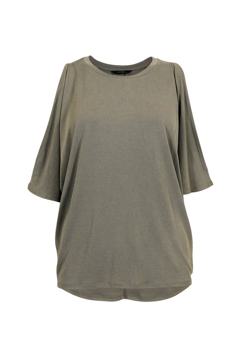 [TEST] Bridget Cut Shoulder Tee