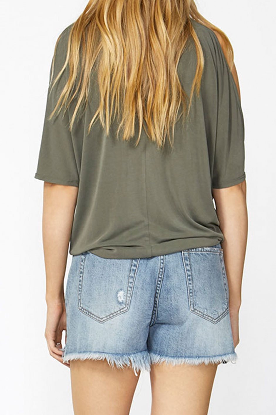 [TEST] Bridget Cut Shoulder Tee