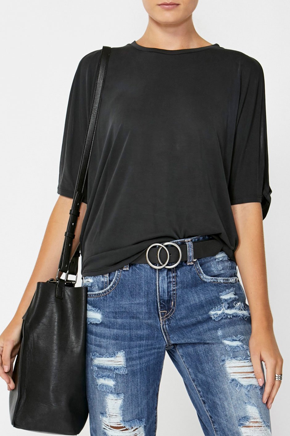[TEST] Bridget Cut Shoulder Tee