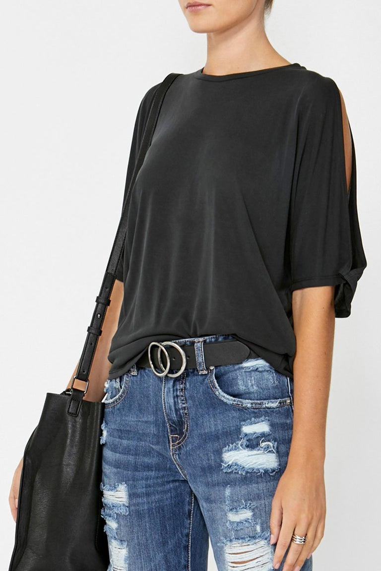[TEST] Bridget Cut Shoulder Tee