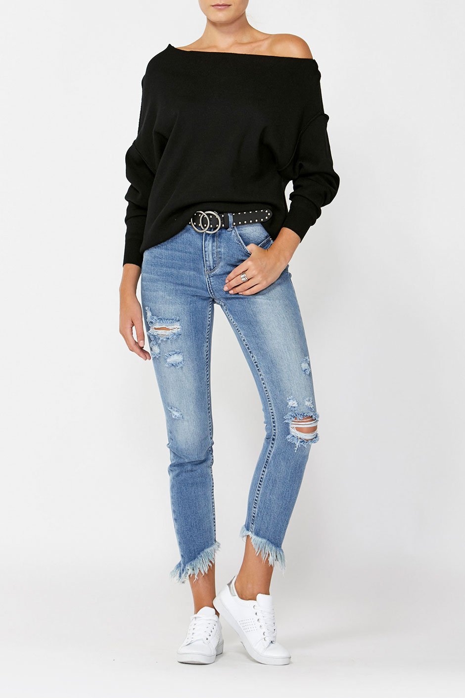 [TEST] Kori One Shoulder Knit