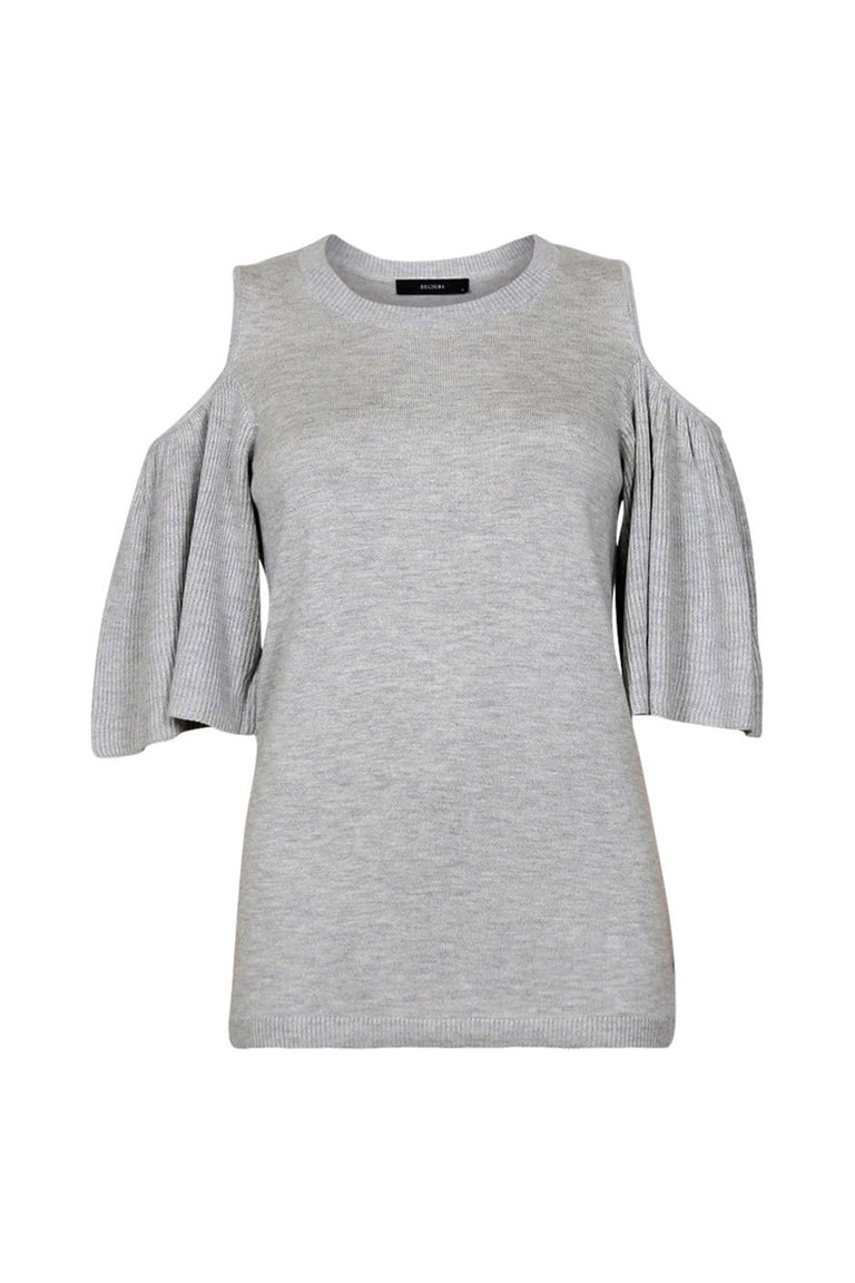[TEST] Amirah Ruffle Shoulder Knit