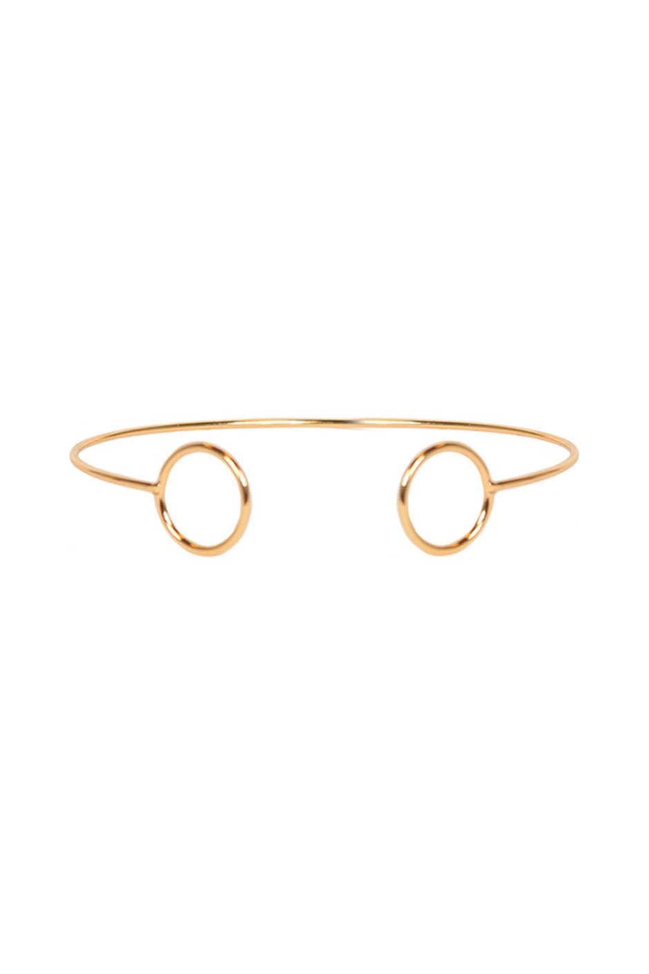 [TEST] Open Circle Trim Fine Cuff