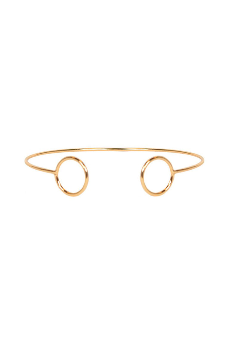 [TEST] Open Circle Trim Fine Cuff