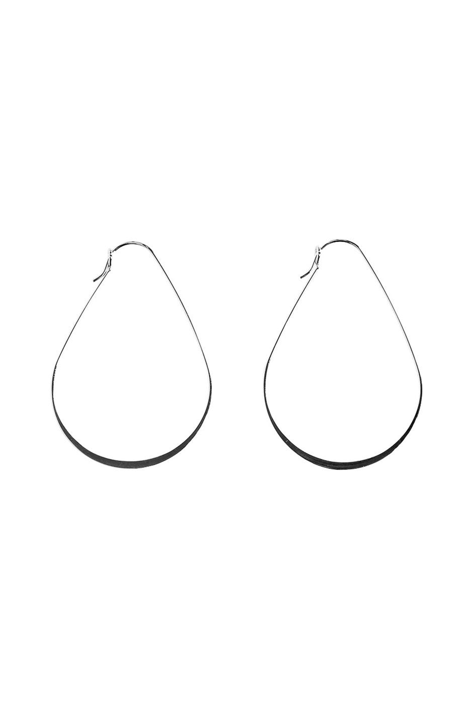 [TEST] Teardrop Hoop Earring