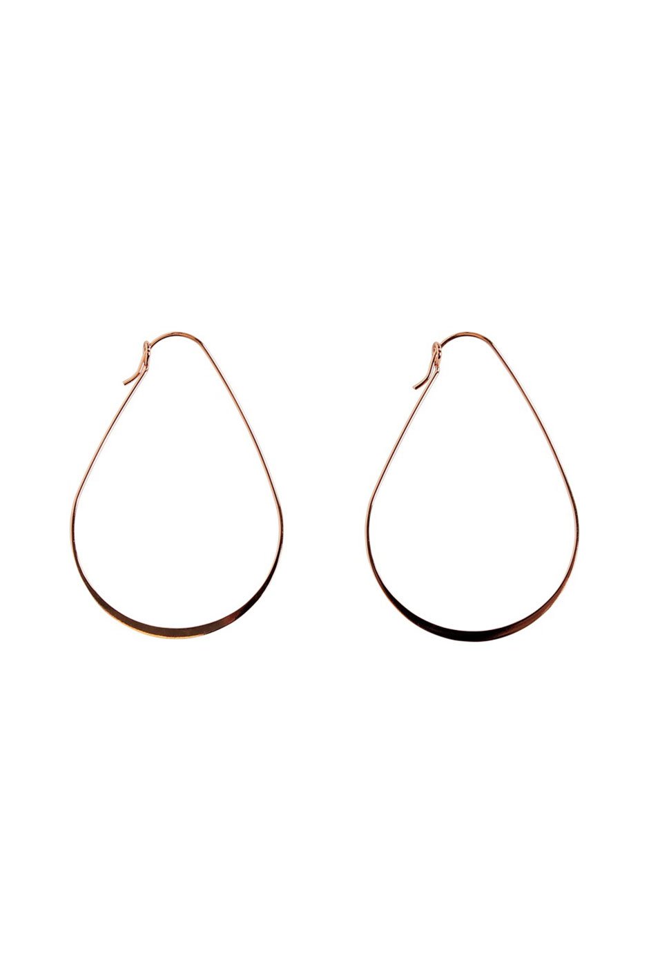 [TEST] Teardrop Hoop Earring