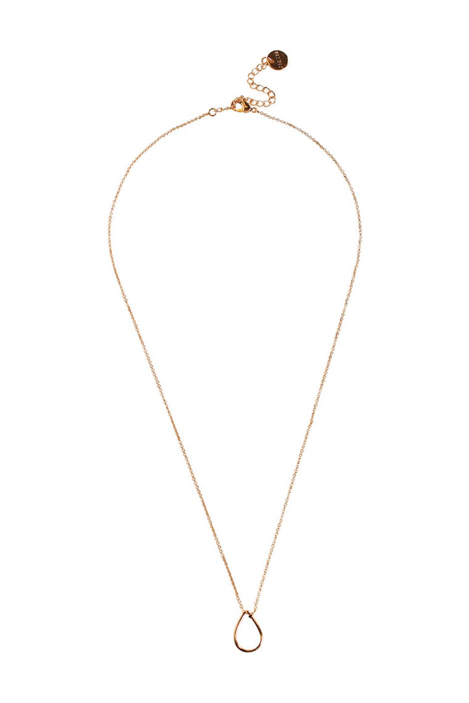 [TEST] Open Teardrop Fine Pendant