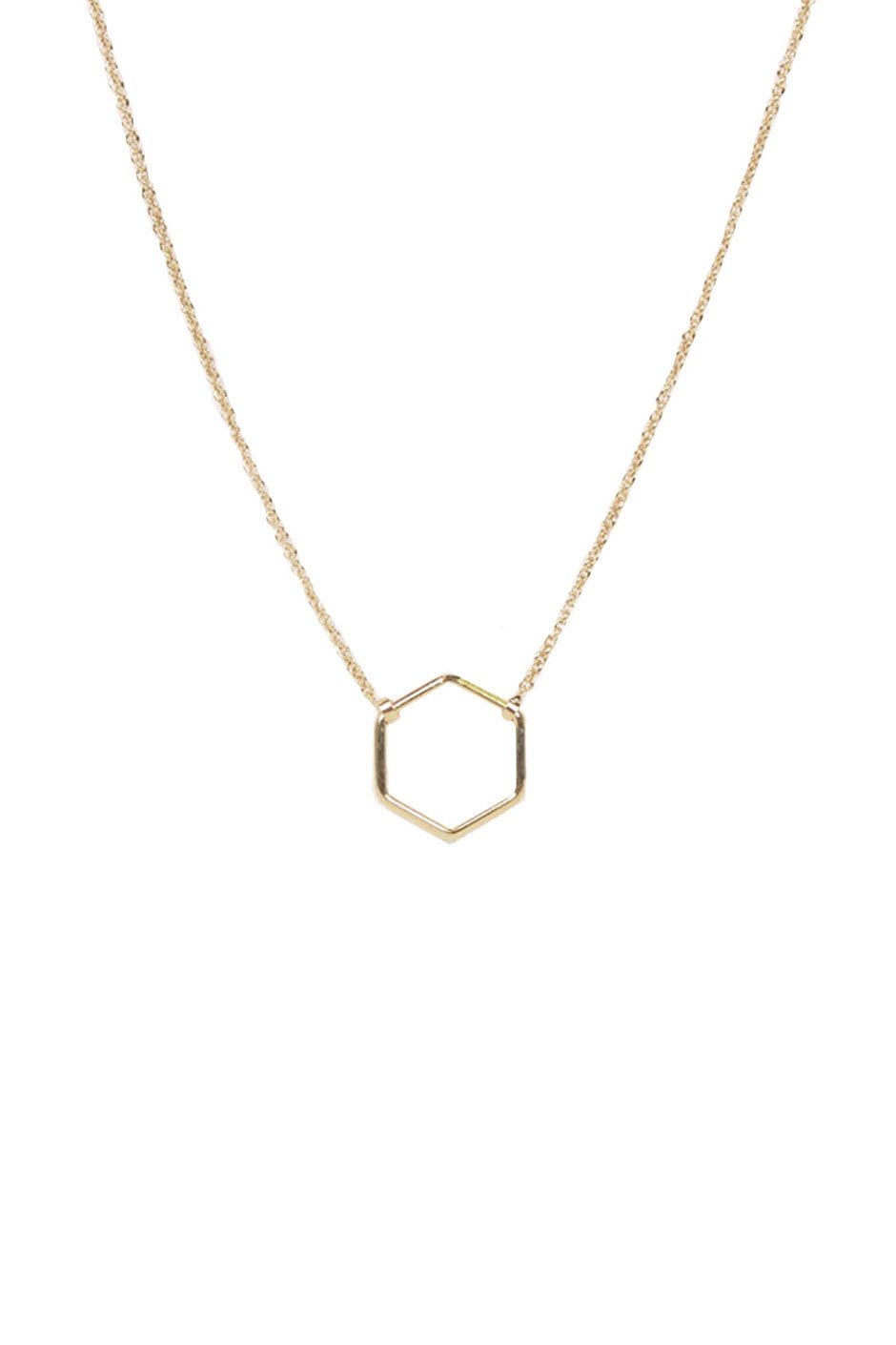 [TEST] Open Hexagon Fine Pendant