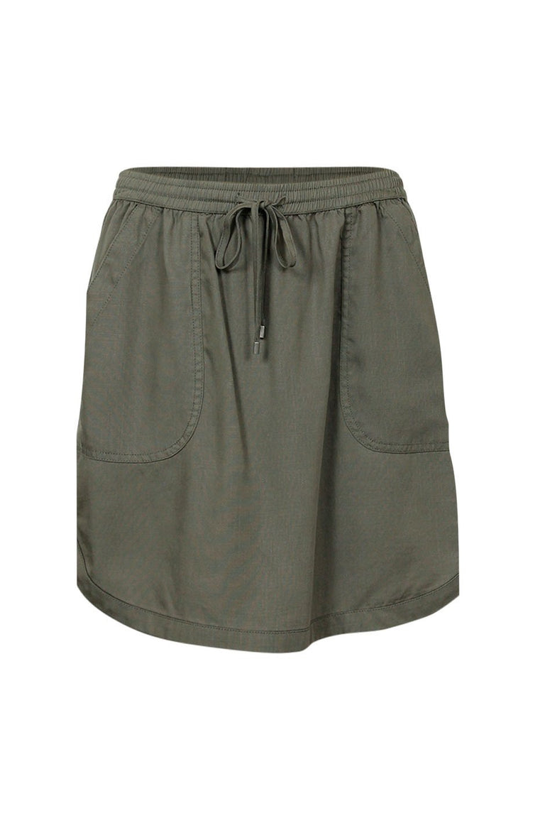 [TEST] Olivia Stepped Hem Mini Skirt