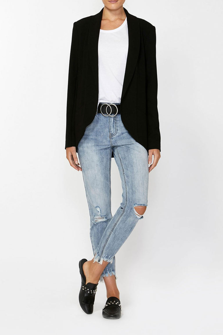 [TEST] Arianna Textured Blazer