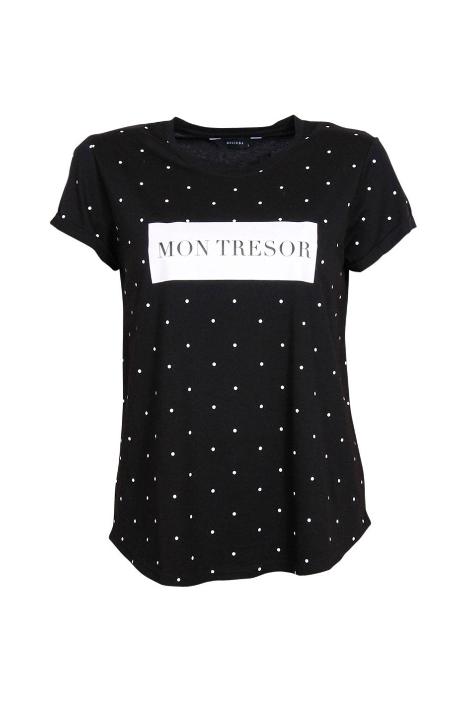 [TEST] Myah Spot Text Tee