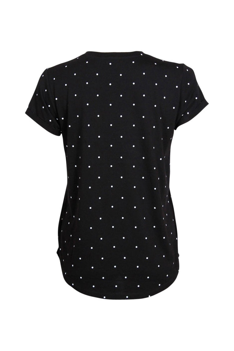 [TEST] Myah Spot Text Tee