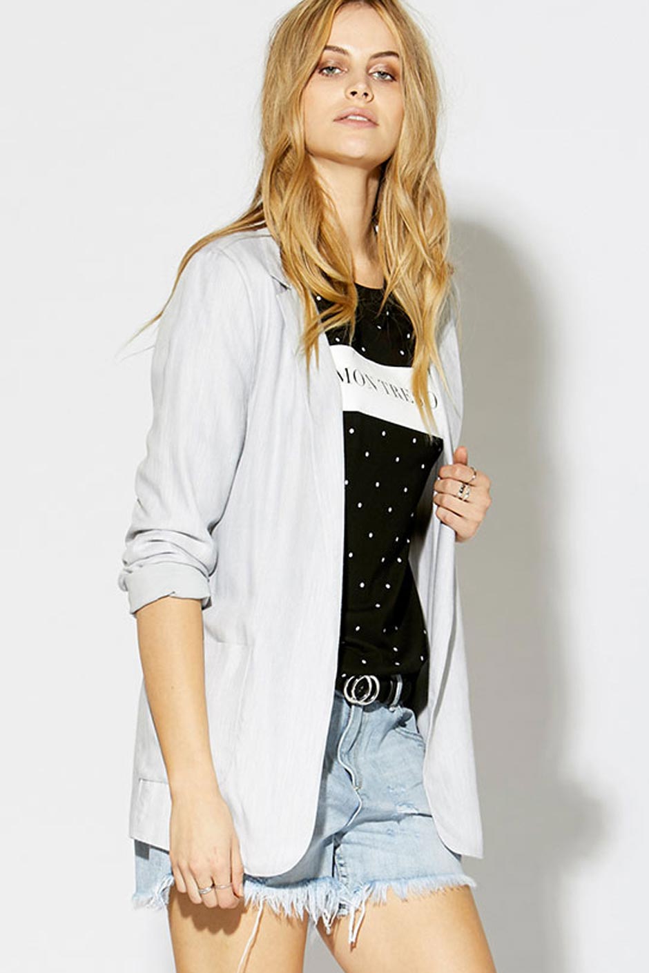 [TEST] Myah Spot Text Tee