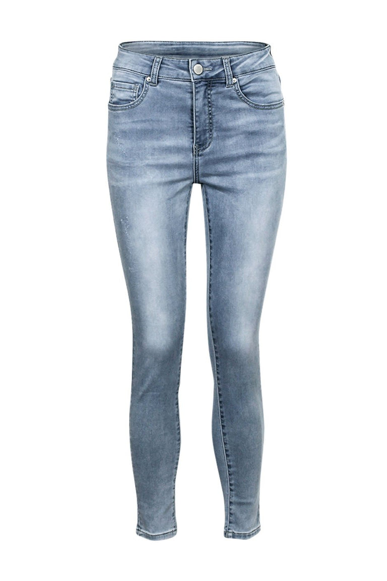 Riley 5 Pocket Skinny Jean - Faded Denim