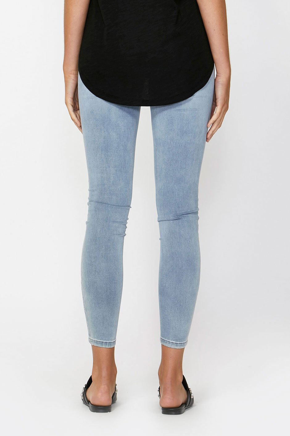 Riley 5 Pocket Skinny Jean - Faded Denim