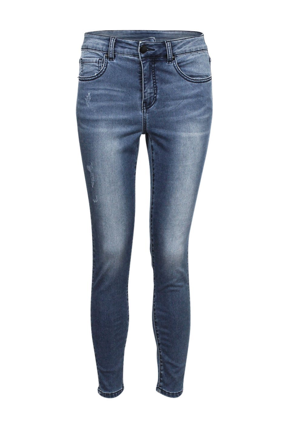 Riley 5 Pocket Skinny Jean - Ocean Blue Wash
