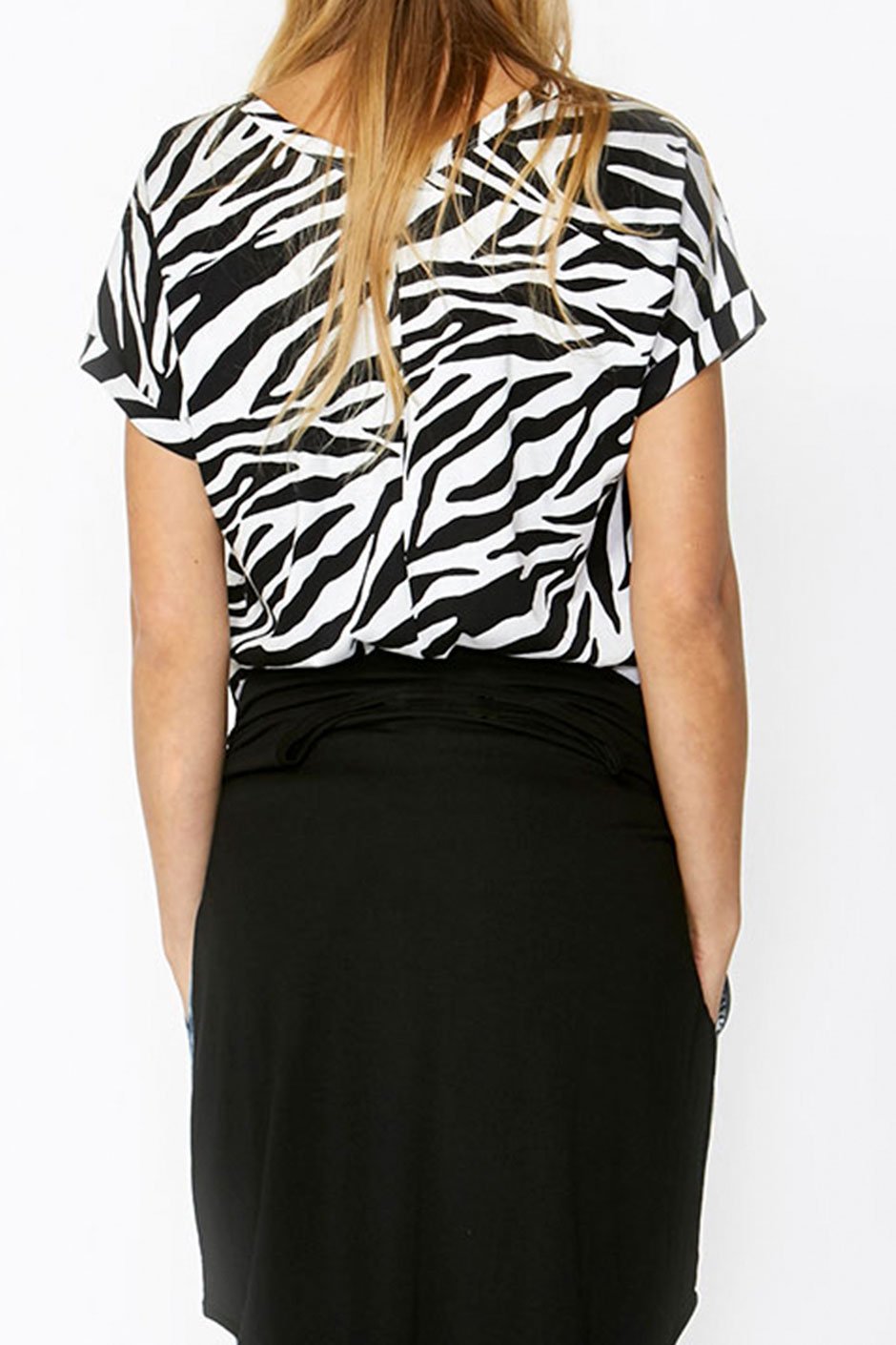 [TEST] Luxe Zebra Boyfriend Tee
