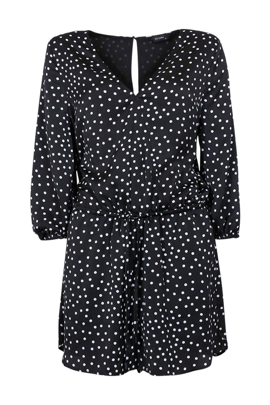 [TEST] Daphne Wrap Satin Playsuit