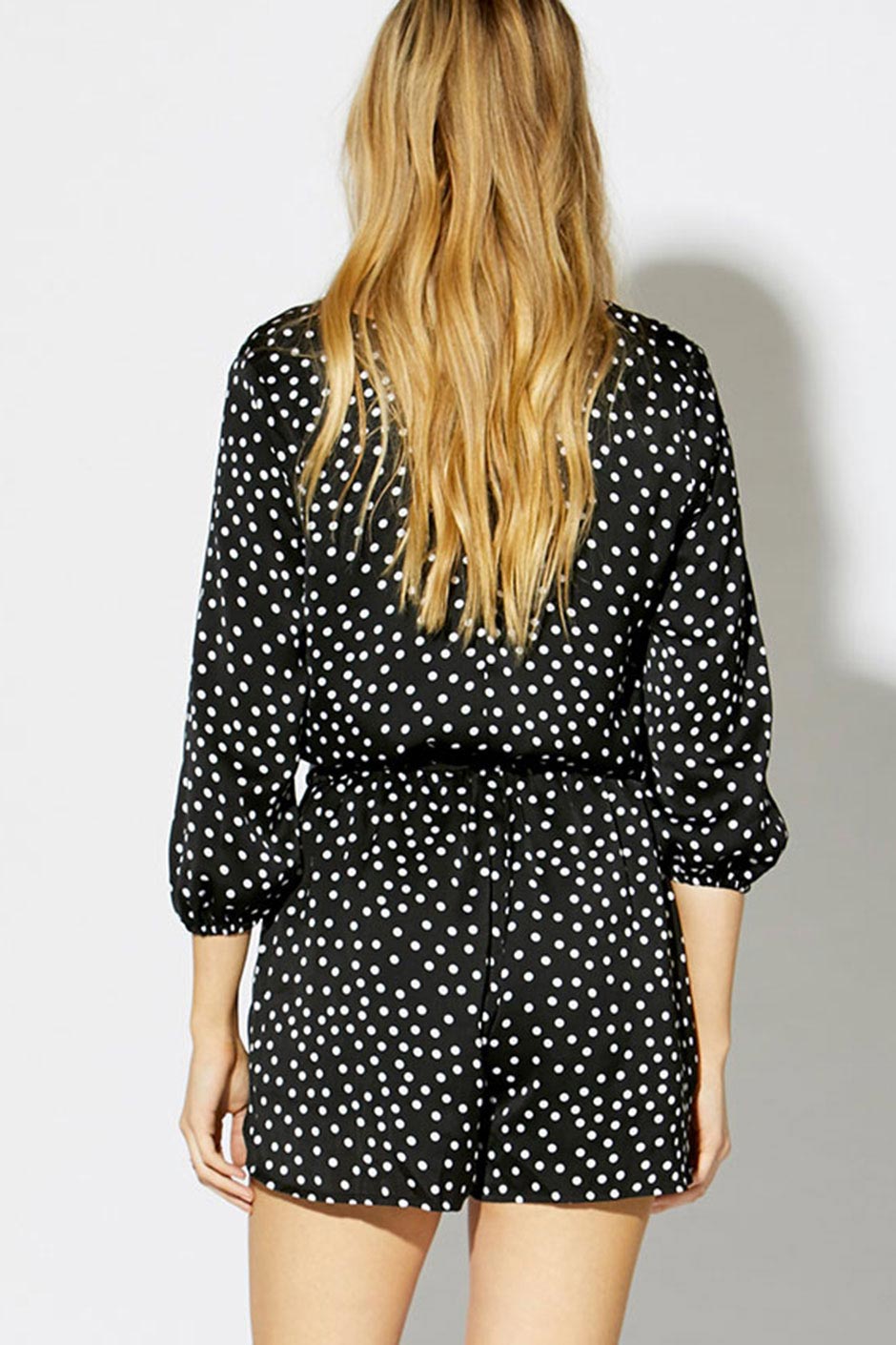 [TEST] Daphne Wrap Satin Playsuit