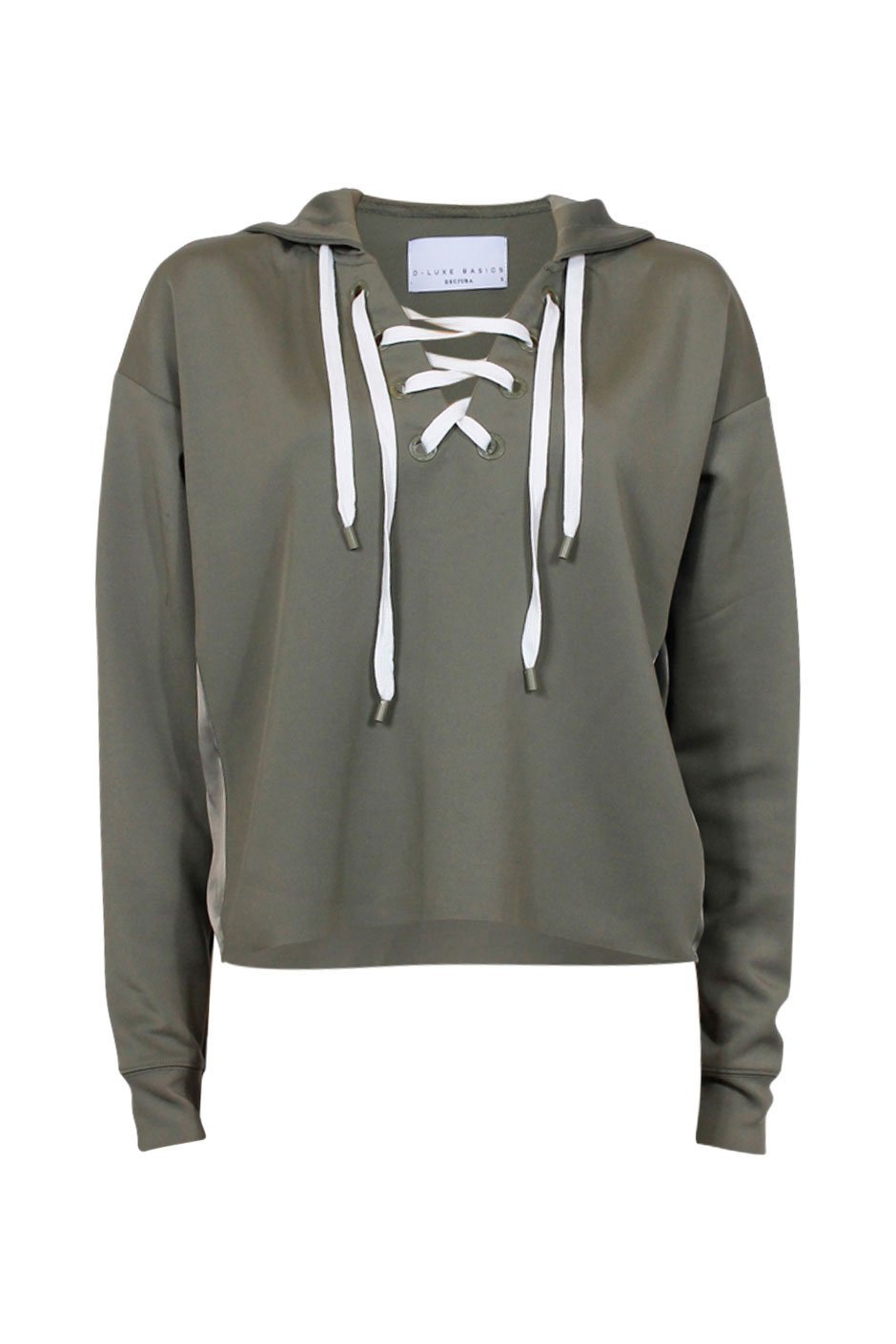 [TEST] Luxe Lace Up Hoodie