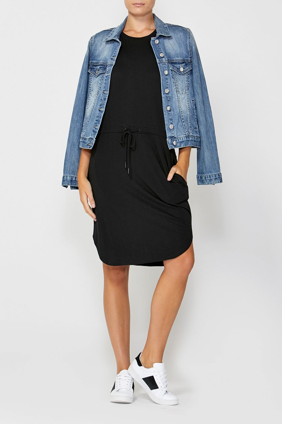 [TEST] Luxe Mini Drawstring Dress