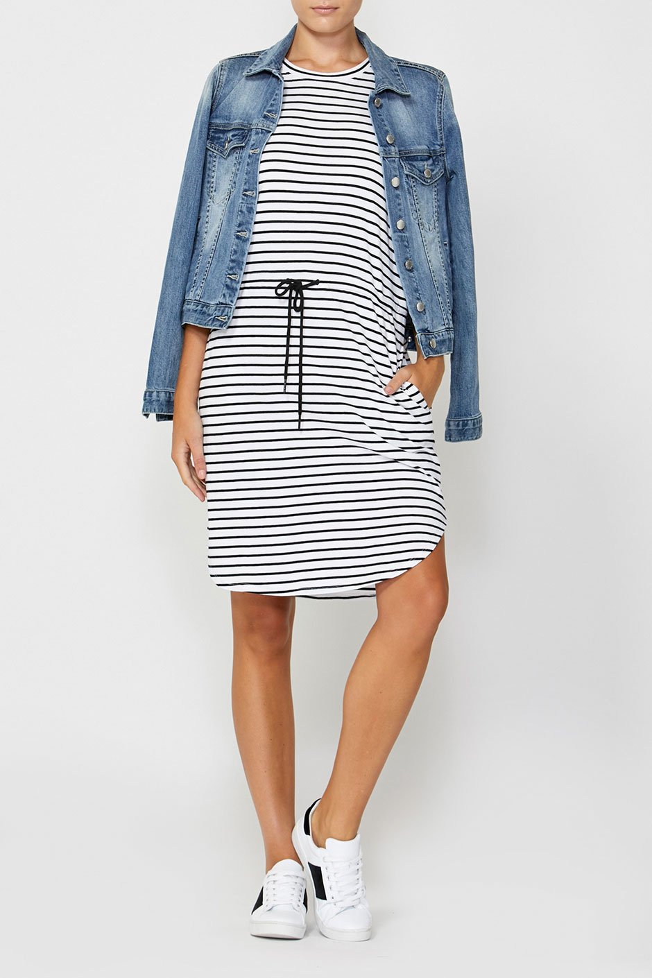 [TEST] Luxe Mini Drawstring Dress