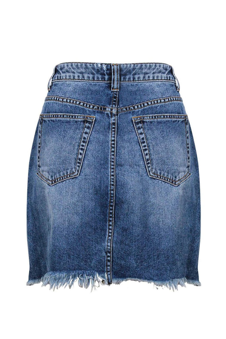 [TEST] Freya Denim High Rise Skirt
