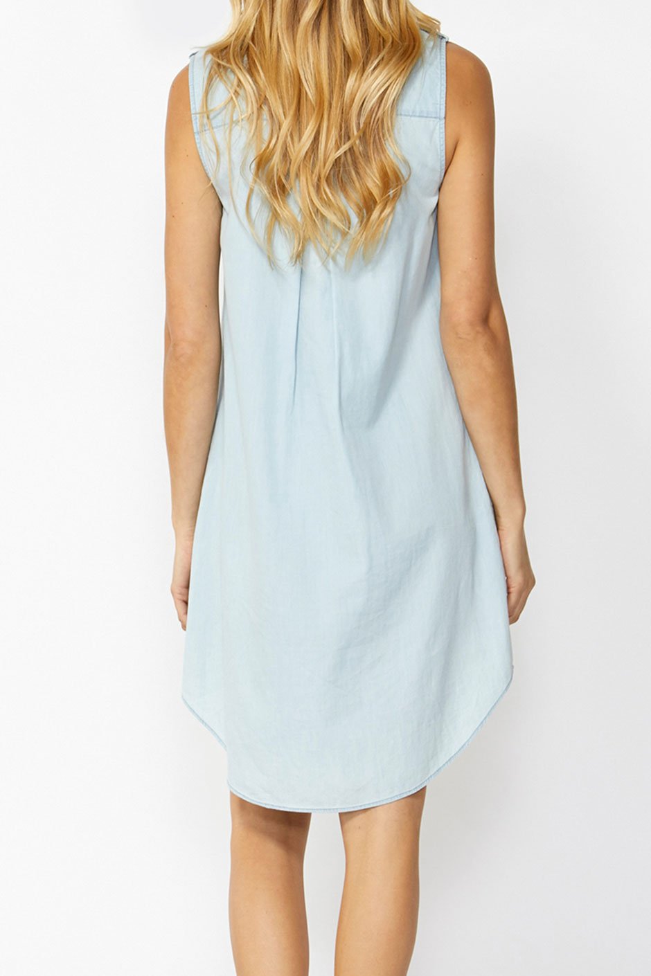 [TEST] Nadia Sleeveless Shirt Dress