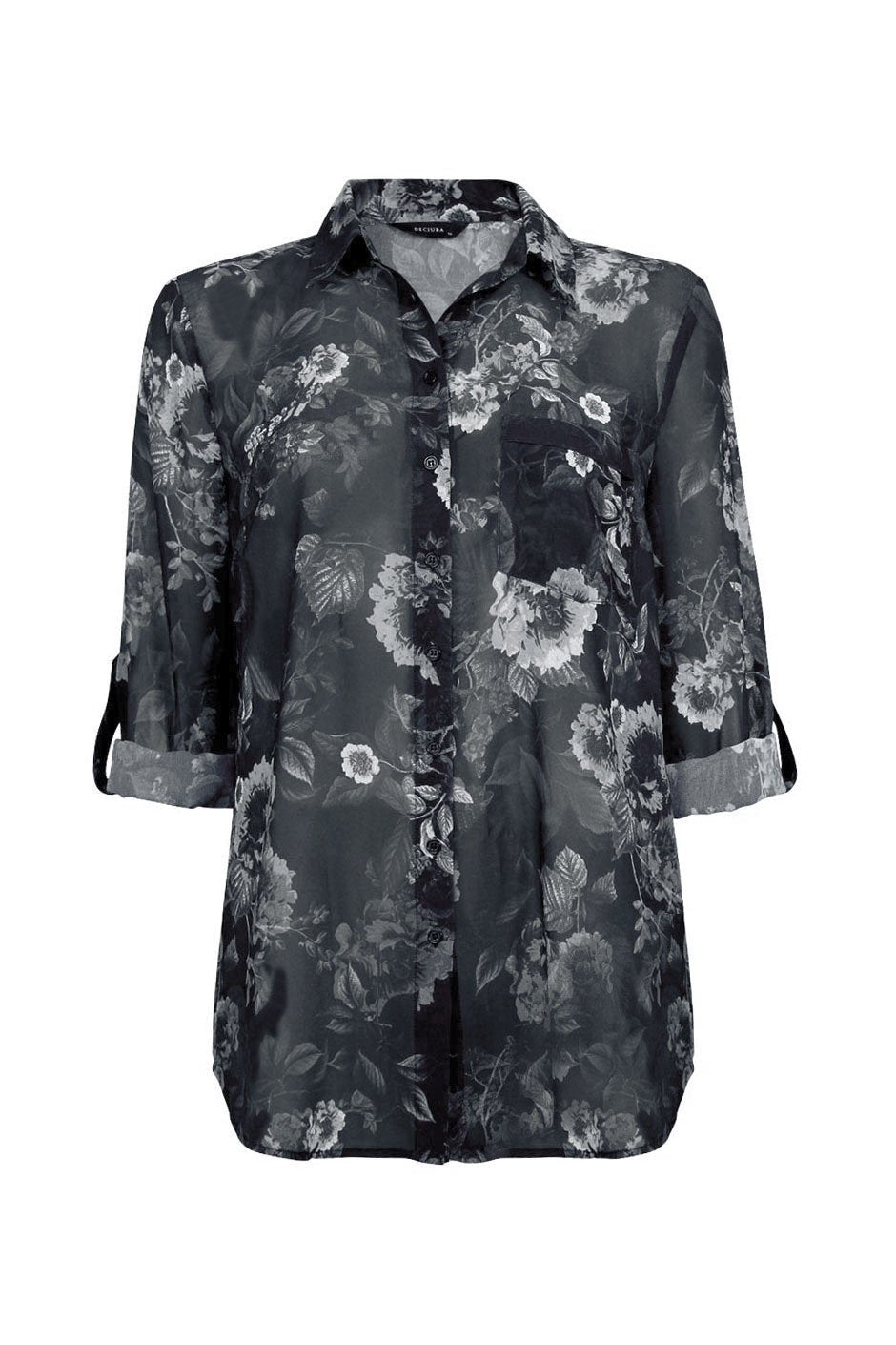 [TEST] Cyndi Print Button Shirt