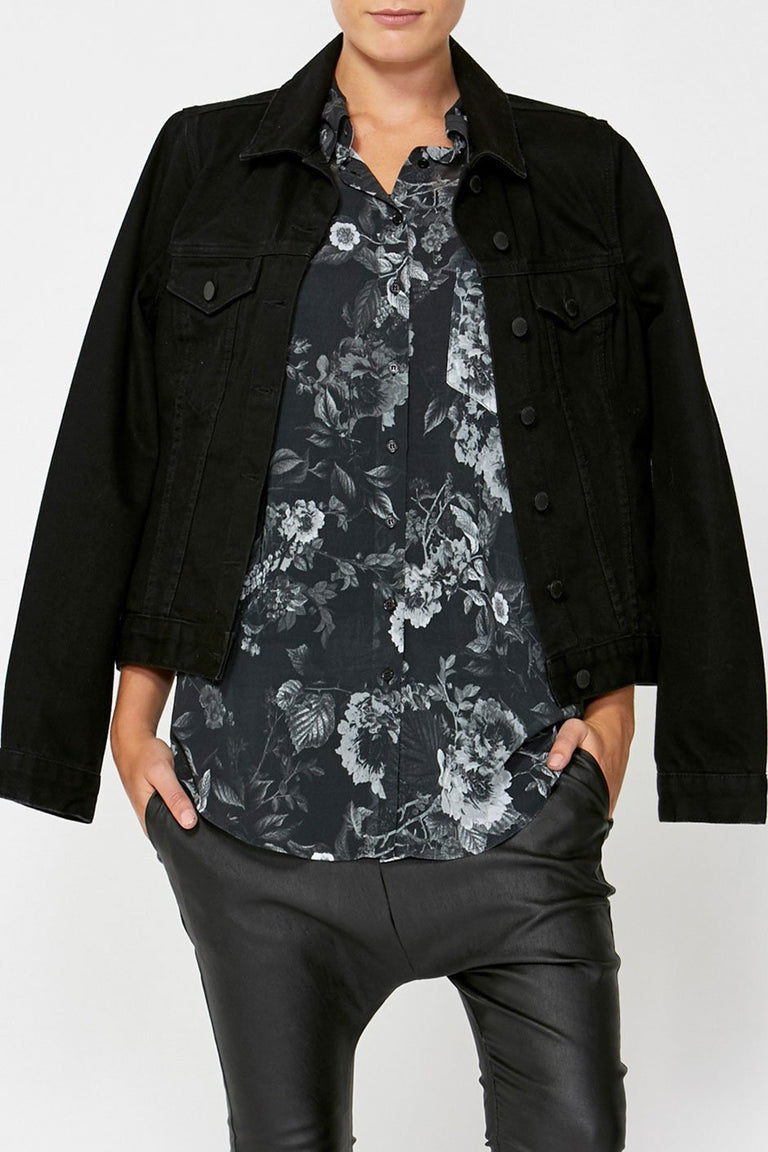 [TEST] Cyndi Print Button Shirt