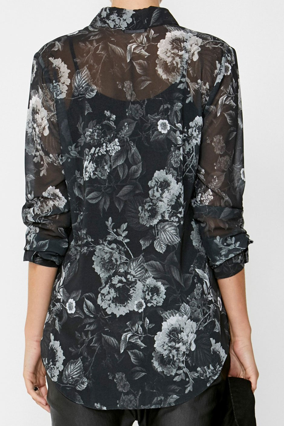 [TEST] Cyndi Print Button Shirt