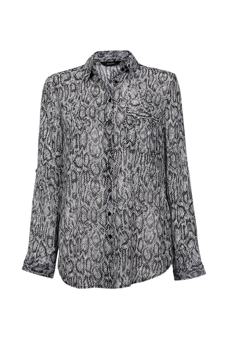 [TEST] Cyndi Print Button Shirt