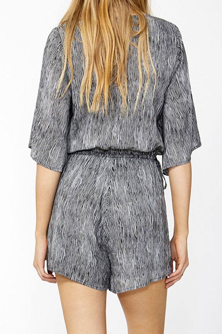 [TEST] Beth Printed Wrap Playsuit