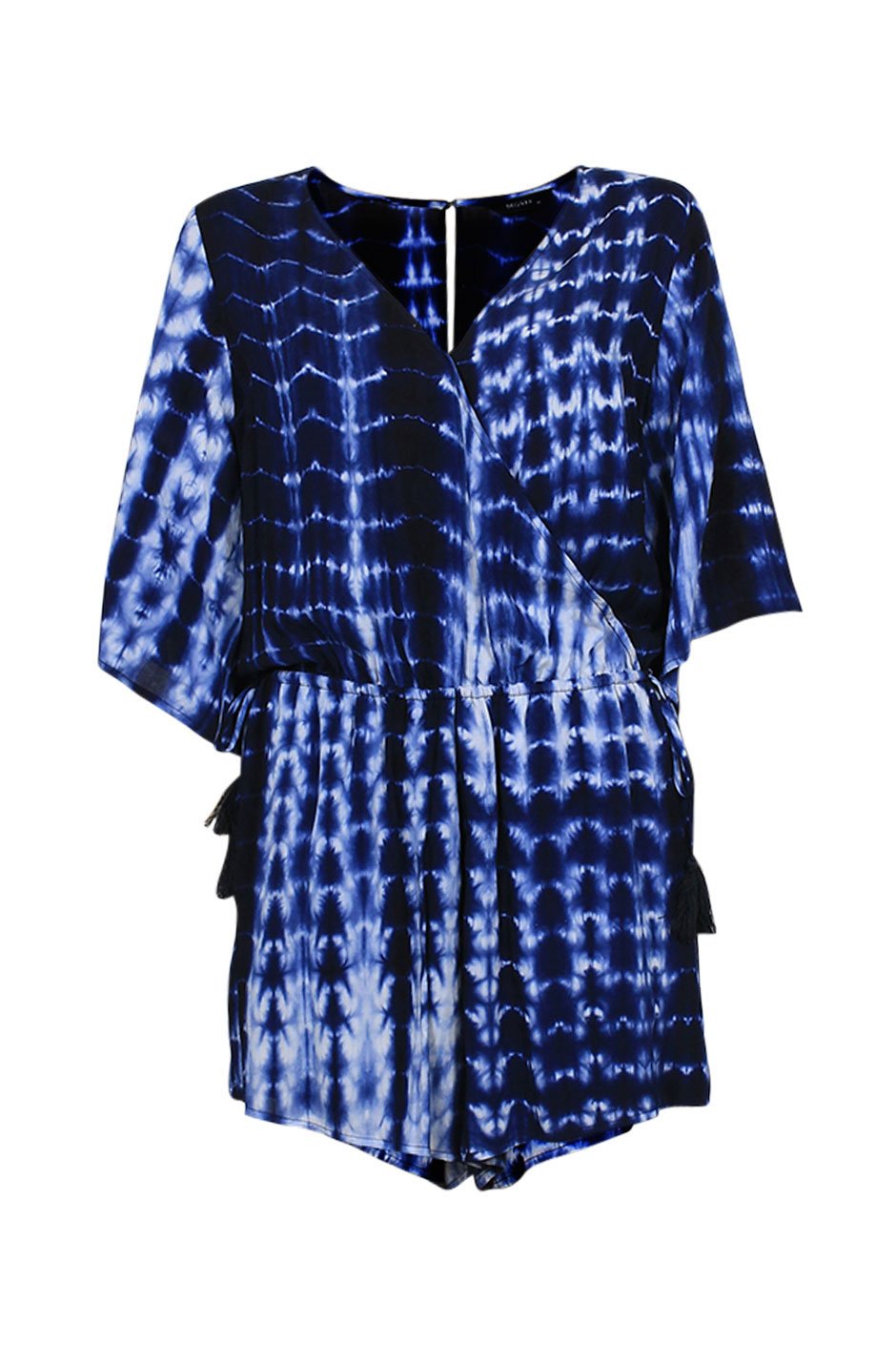 [TEST] Beth Printed Wrap Playsuit