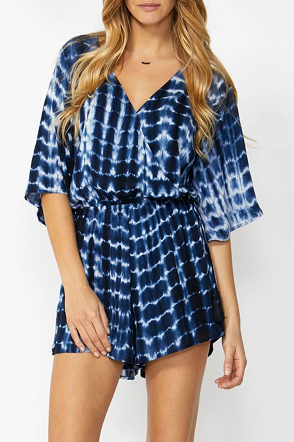 [TEST] Beth Printed Wrap Playsuit