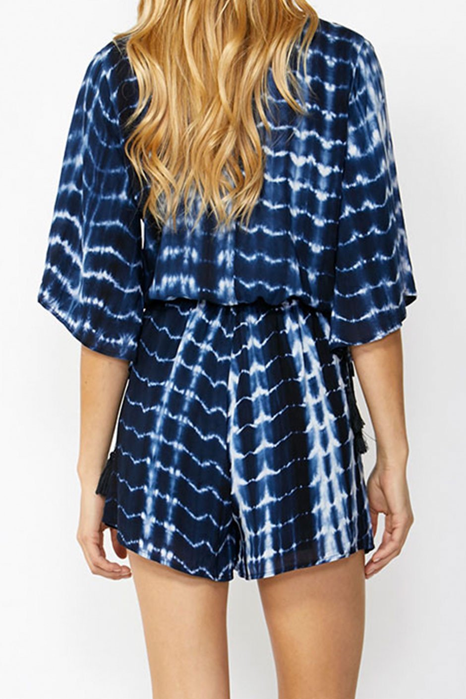 [TEST] Beth Printed Wrap Playsuit
