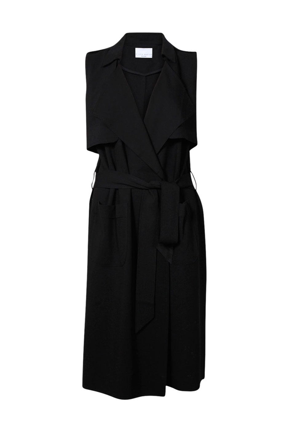 [TEST] Luxe Sleeveless Soft Trench