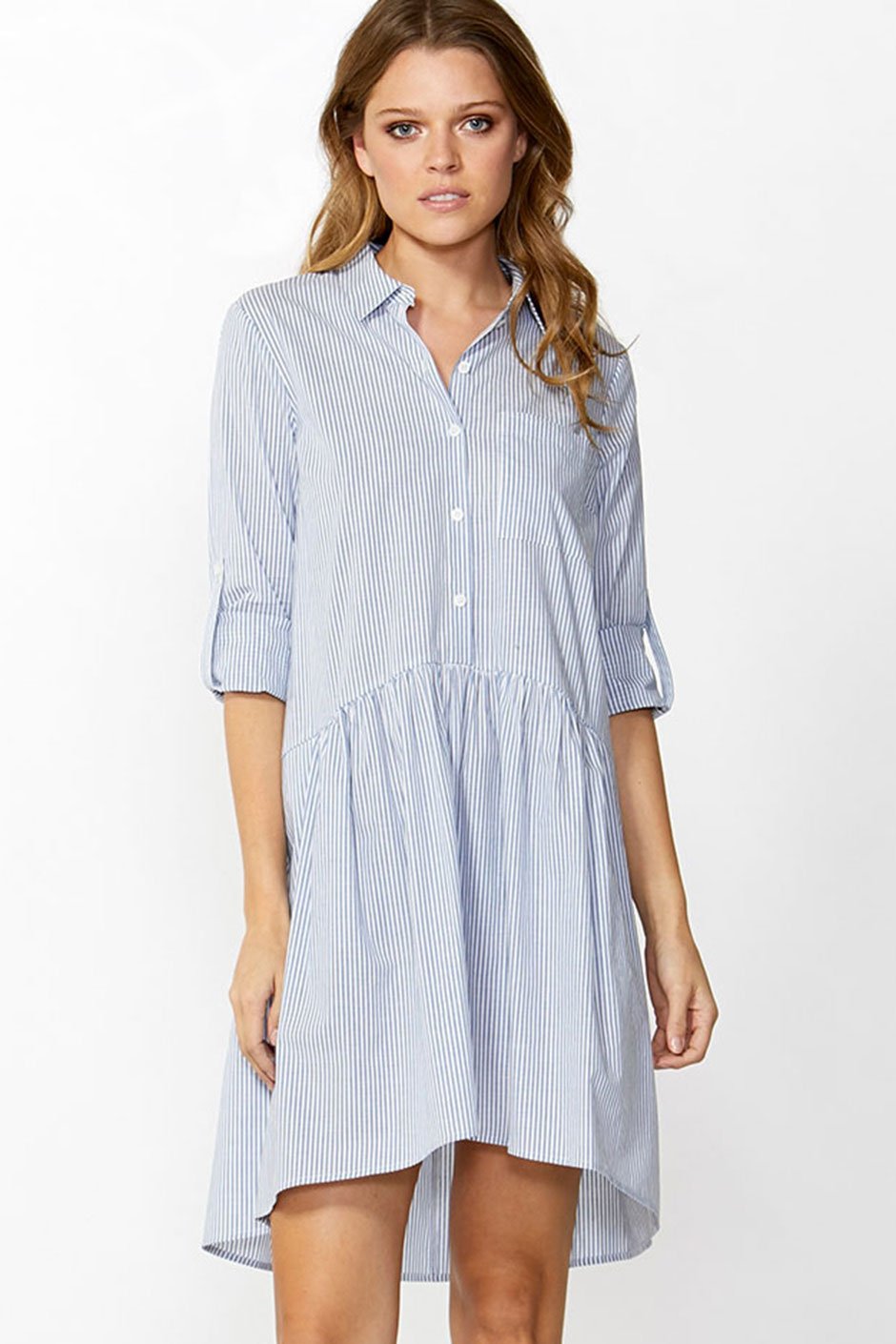 [TEST] London Cotton Shirt Dress
