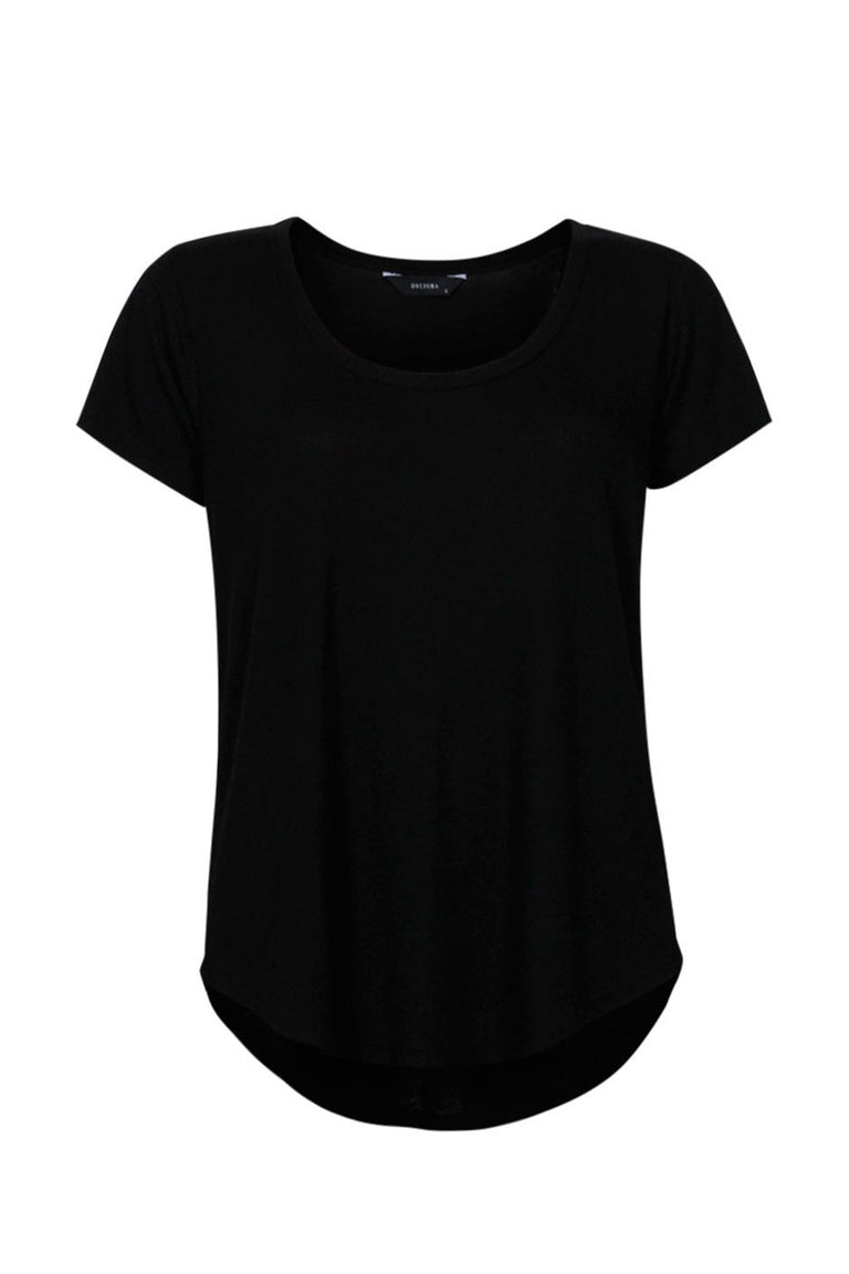 [TEST] Aliza Soft Rib Scoop Tee