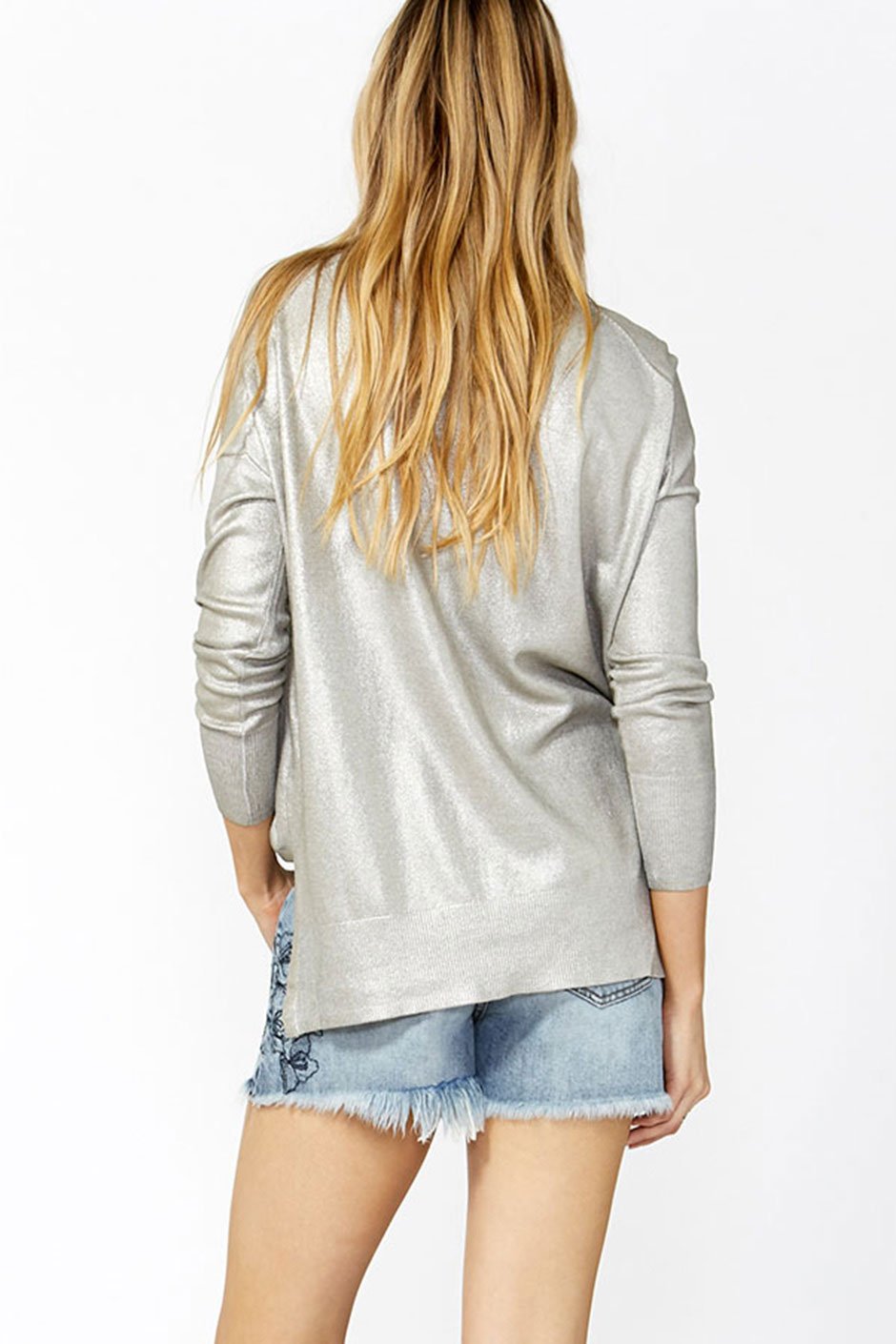 [TEST] Livia Painted Foil Knit