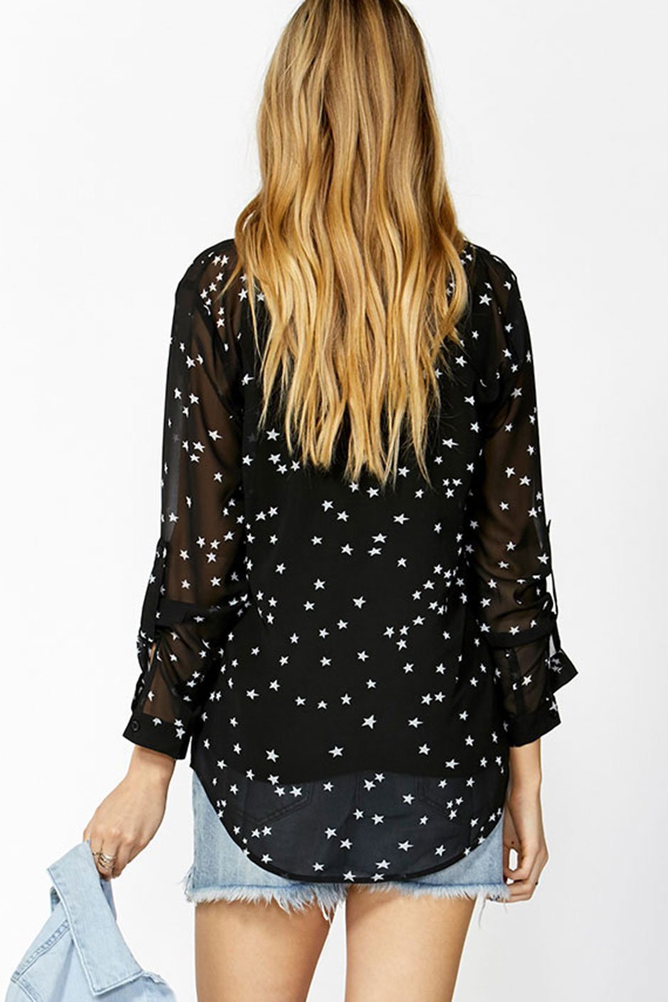 [TEST] O/E Cyndi Print Button Shirt