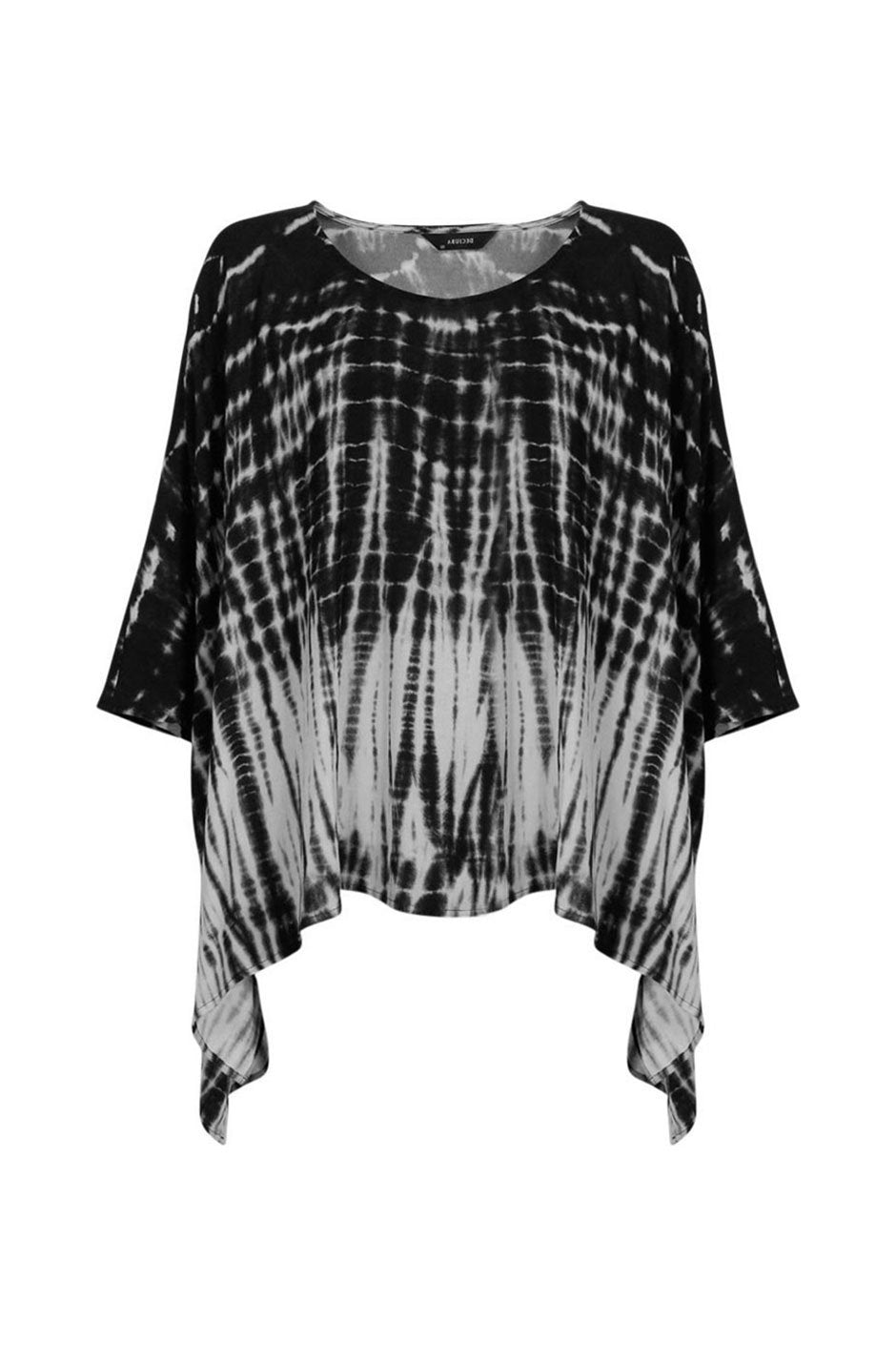 [TEST] O/E Crystal Print Drape Top