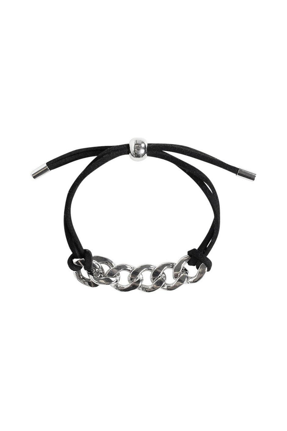 [TEST] Chain Link Suede Bracelet