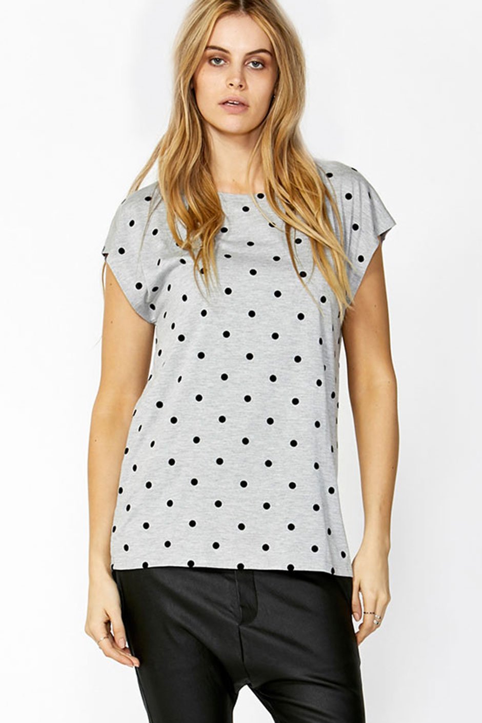 [TEST] O/E Charlie Flocked Spot Tee