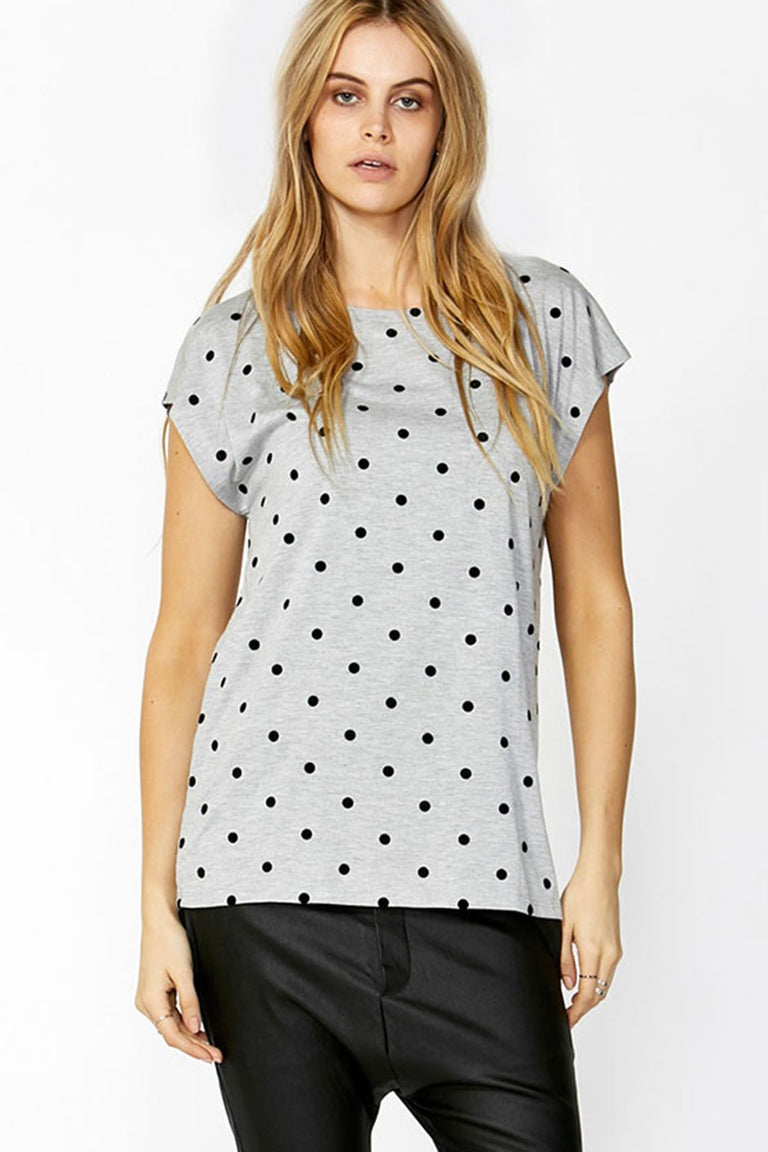 [TEST] O/E Charlie Flocked Spot Tee