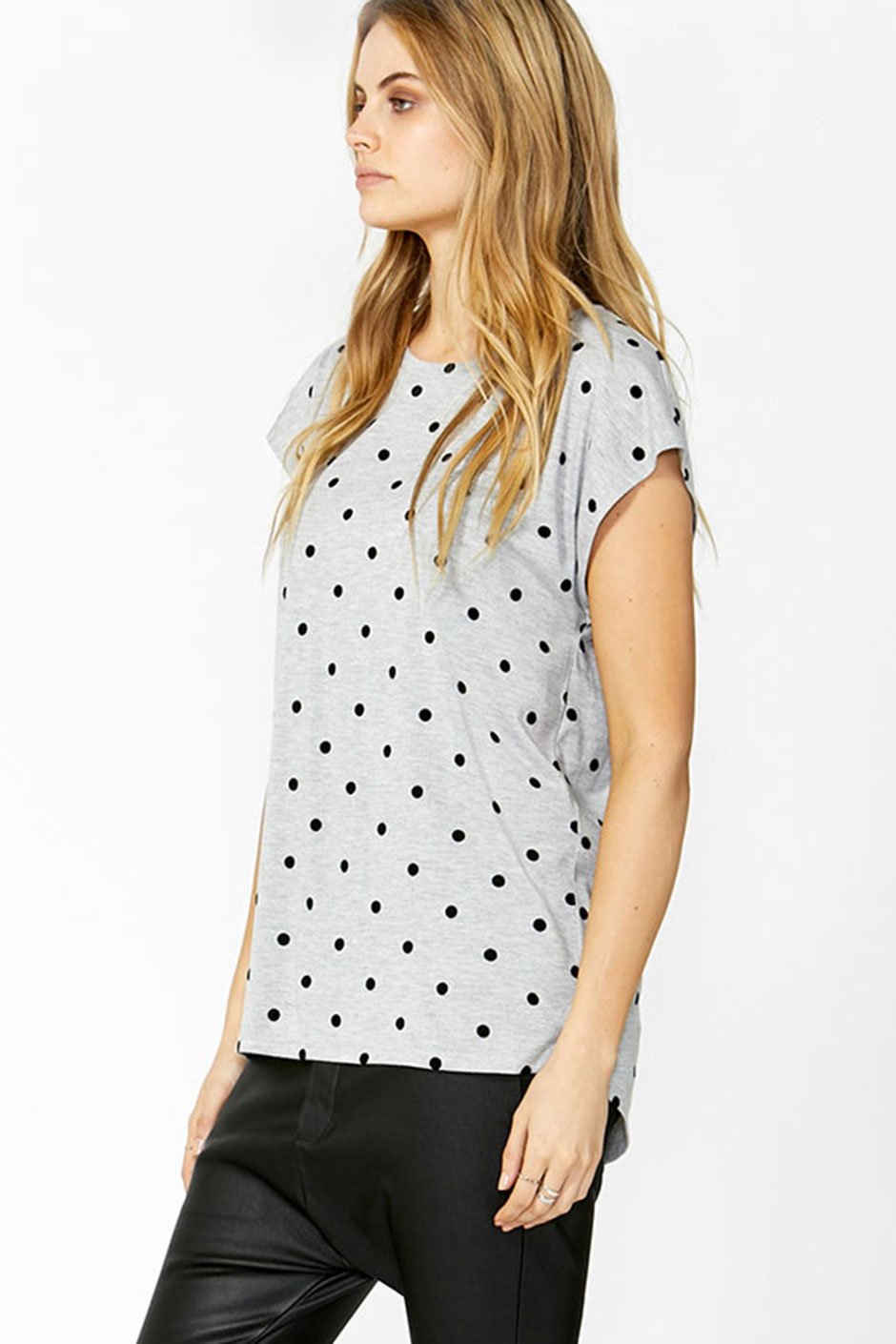[TEST] O/E Charlie Flocked Spot Tee