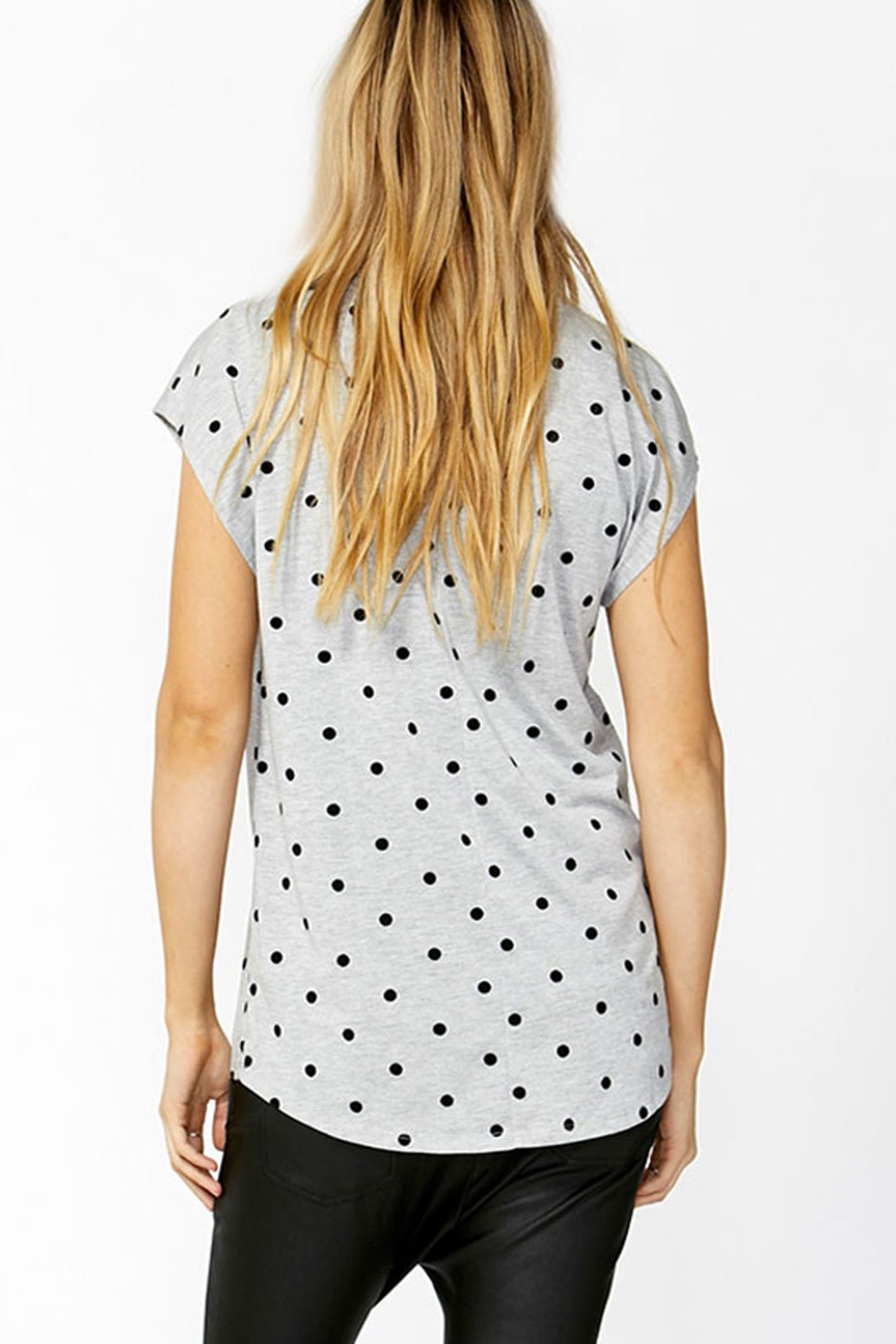 [TEST] O/E Charlie Flocked Spot Tee