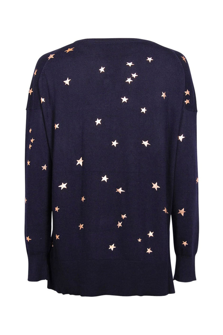 [TEST] O/E Tara Foil Print Knit