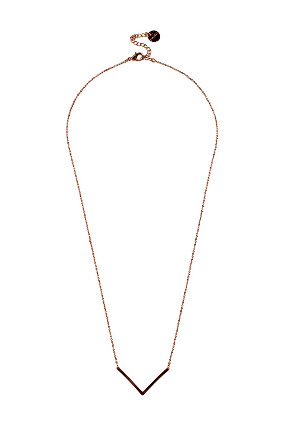 [TEST] V Point Fine Necklace