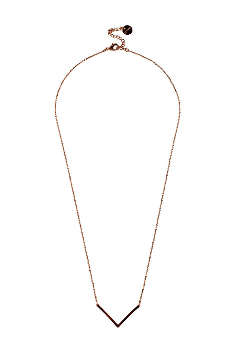[TEST] V Point Fine Necklace